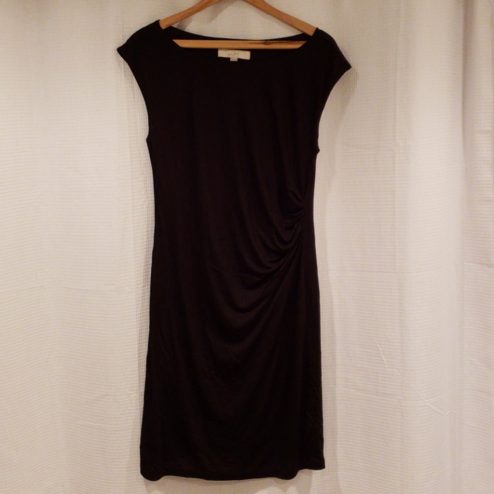 Ann Taylor Loft little black dress,  size M